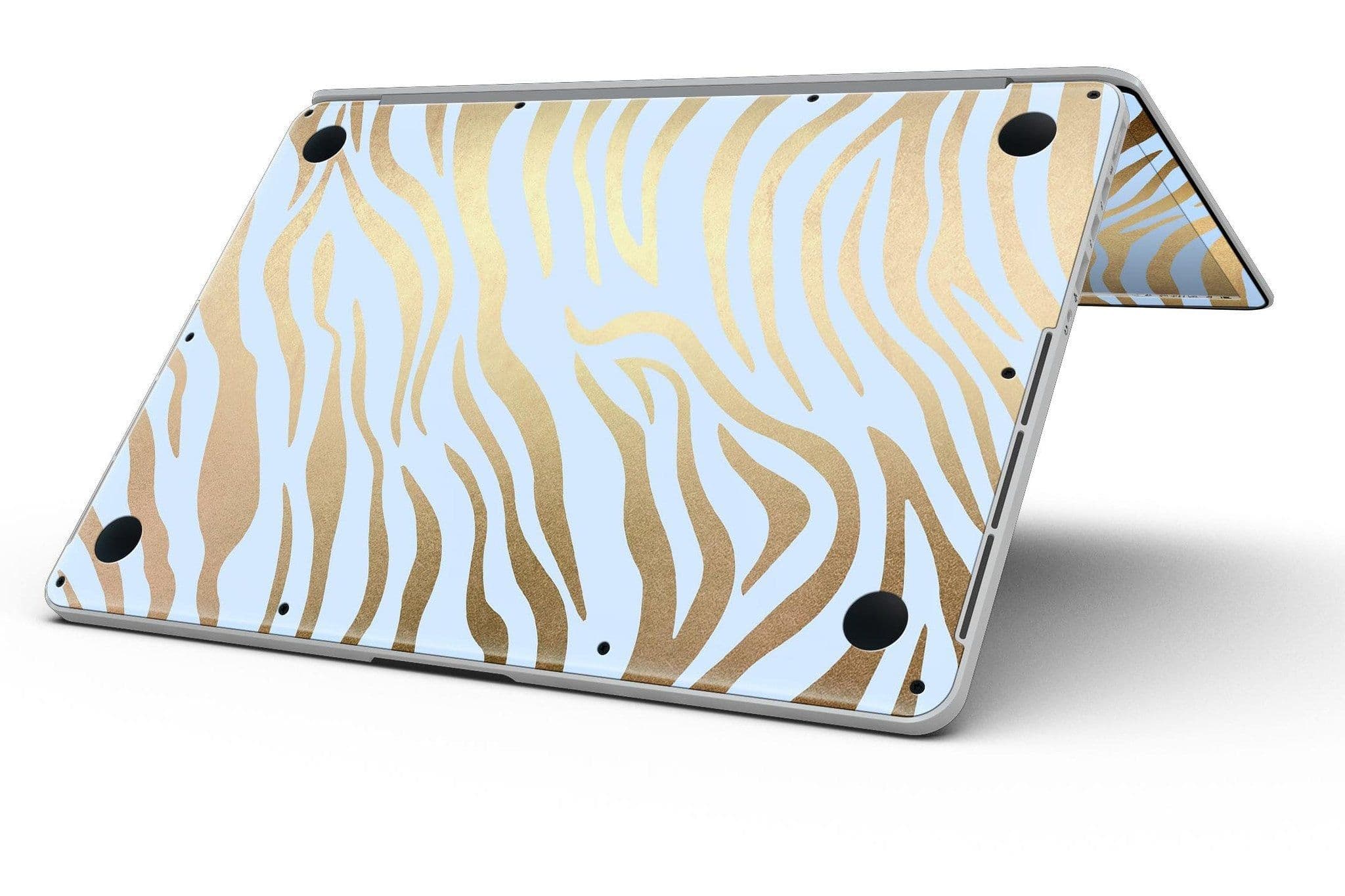 image-Gold Flaked Animal blue Zebra 2 - MacBook Pro with Retina Display