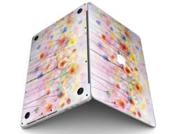 image-Drizzle Watercolor Flowers V1 - MacBook Pro with Retina Display