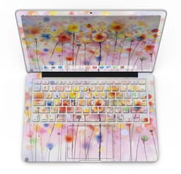 image-Drizzle Watercolor Flowers V1 - MacBook Pro with Retina Display