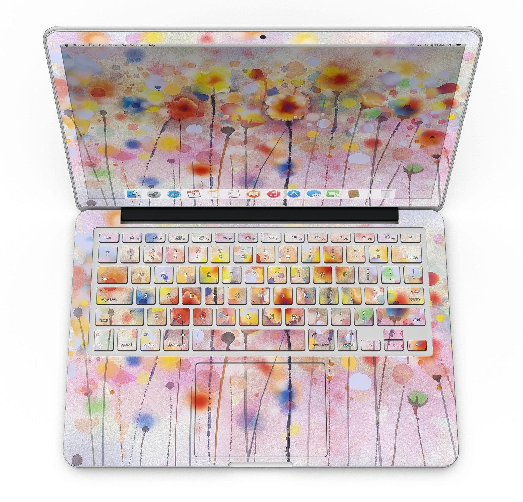 image-Drizzle Watercolor Flowers V1 - MacBook Pro with Retina Display