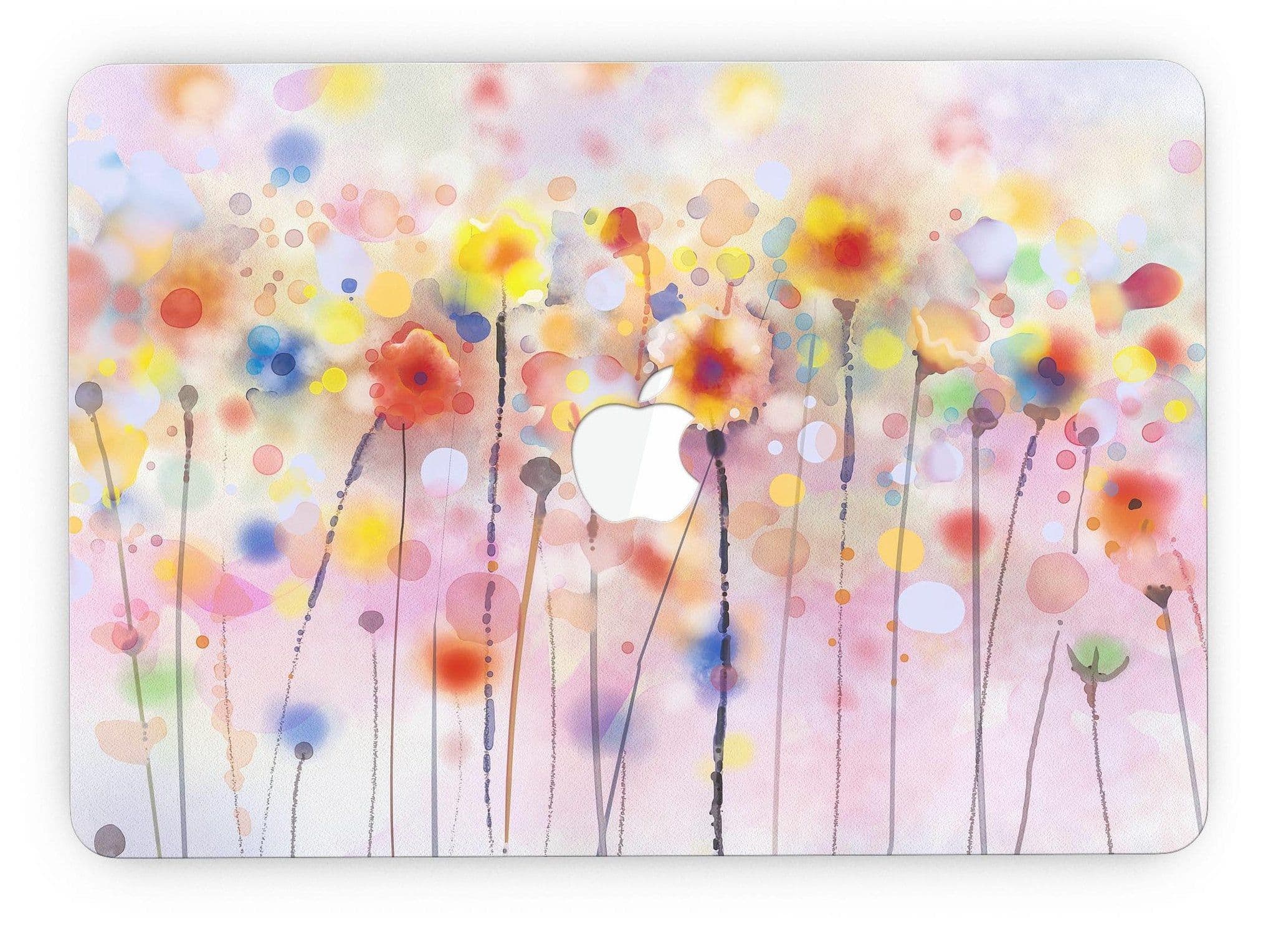 image-Drizzle Watercolor Flowers V1 - MacBook Pro with Retina Display