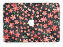 image-Flowers with Stems over Black Watercolor - MacBook Pro with Retina
