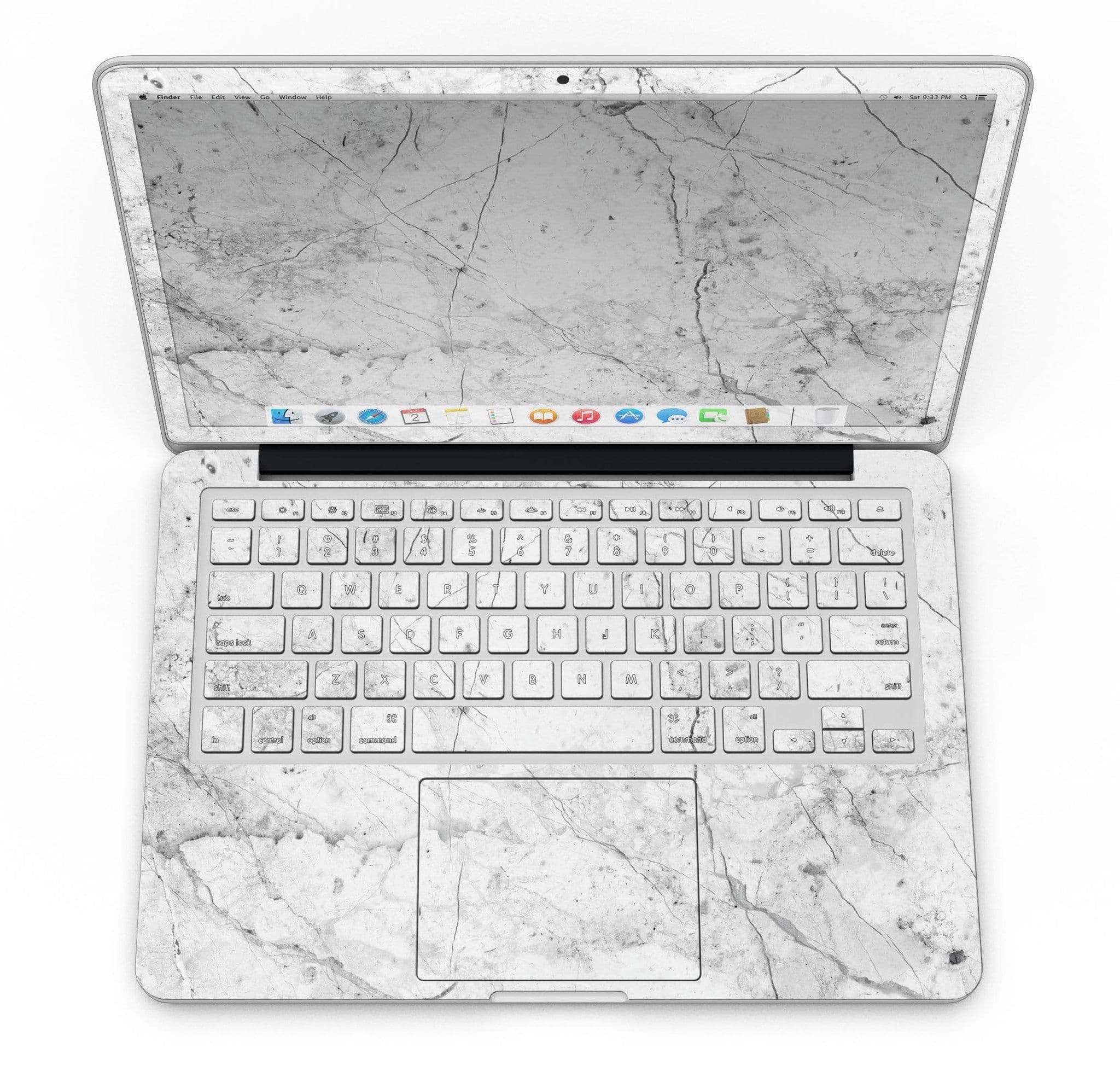image-Cracked Marble Surface - MacBook Pro with Retina Display Full-Coverage