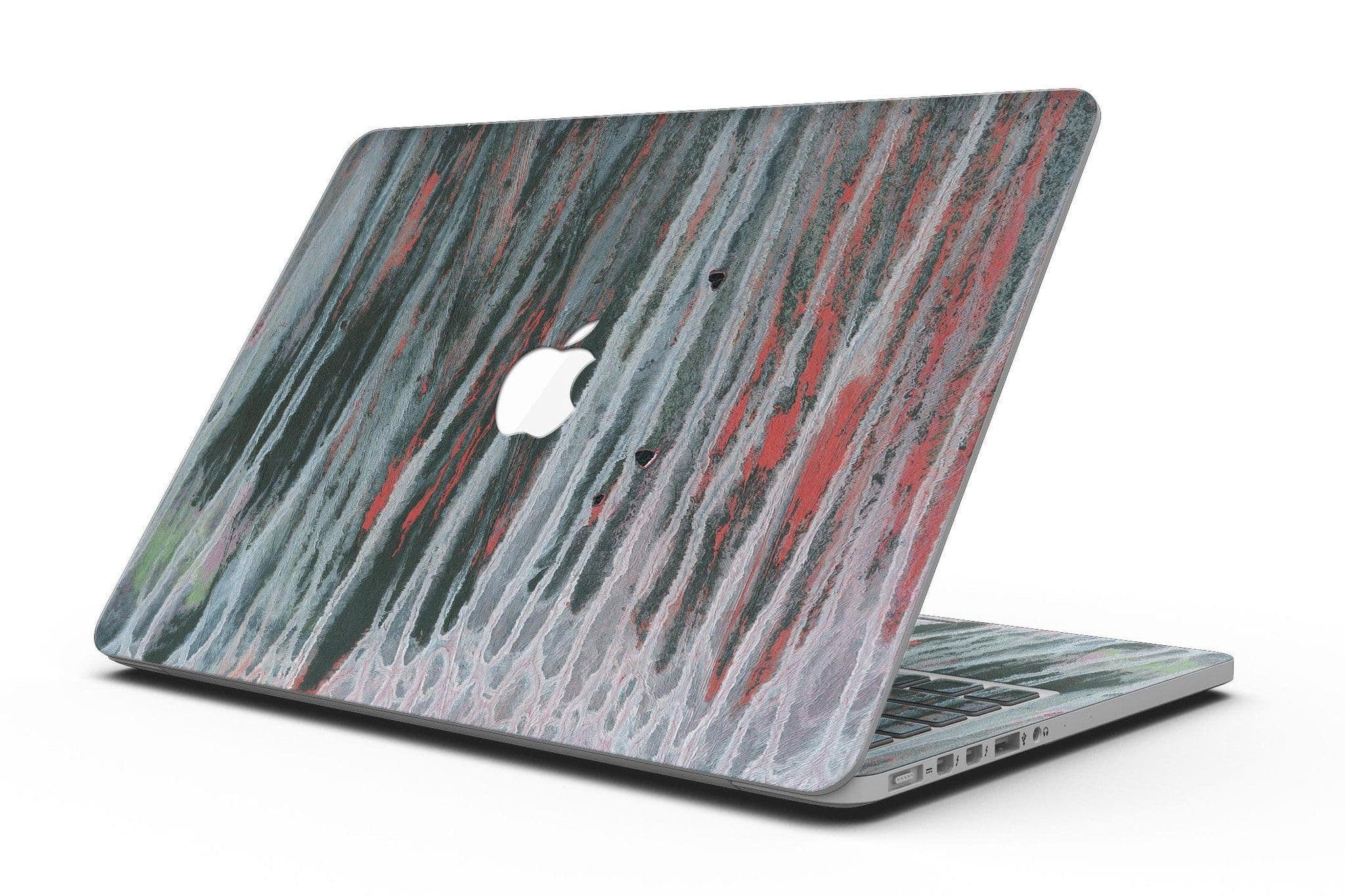 image-Abstract Wet Paint Smoke Red - MacBook Pro with Retina Display
