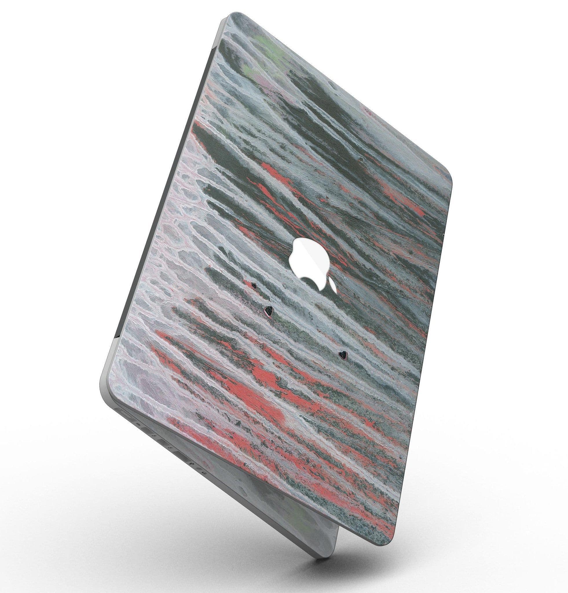 image-Abstract Wet Paint Smoke Red - MacBook Pro with Retina Display