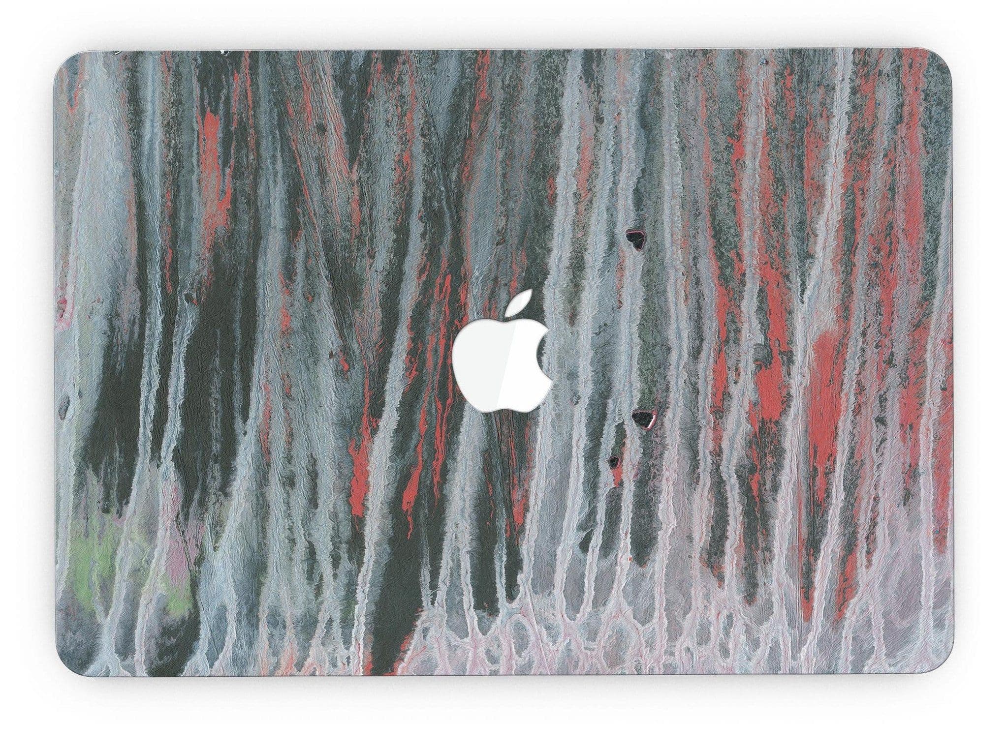 image-Abstract Wet Paint Smoke Red - MacBook Pro with Retina Display