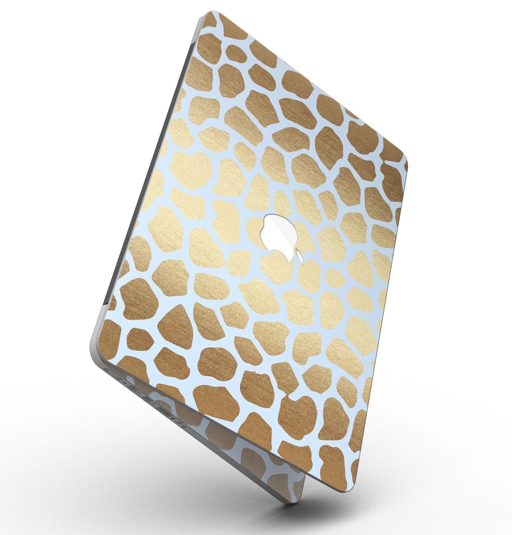 image-Gold Flaked Animal Light Blue 3 - MacBook Pro with Retina Display