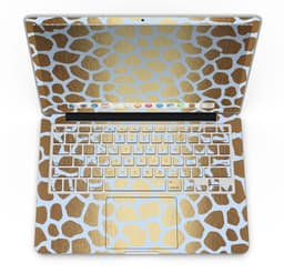 image-Gold Flaked Animal Light Blue 3 - MacBook Pro with Retina Display
