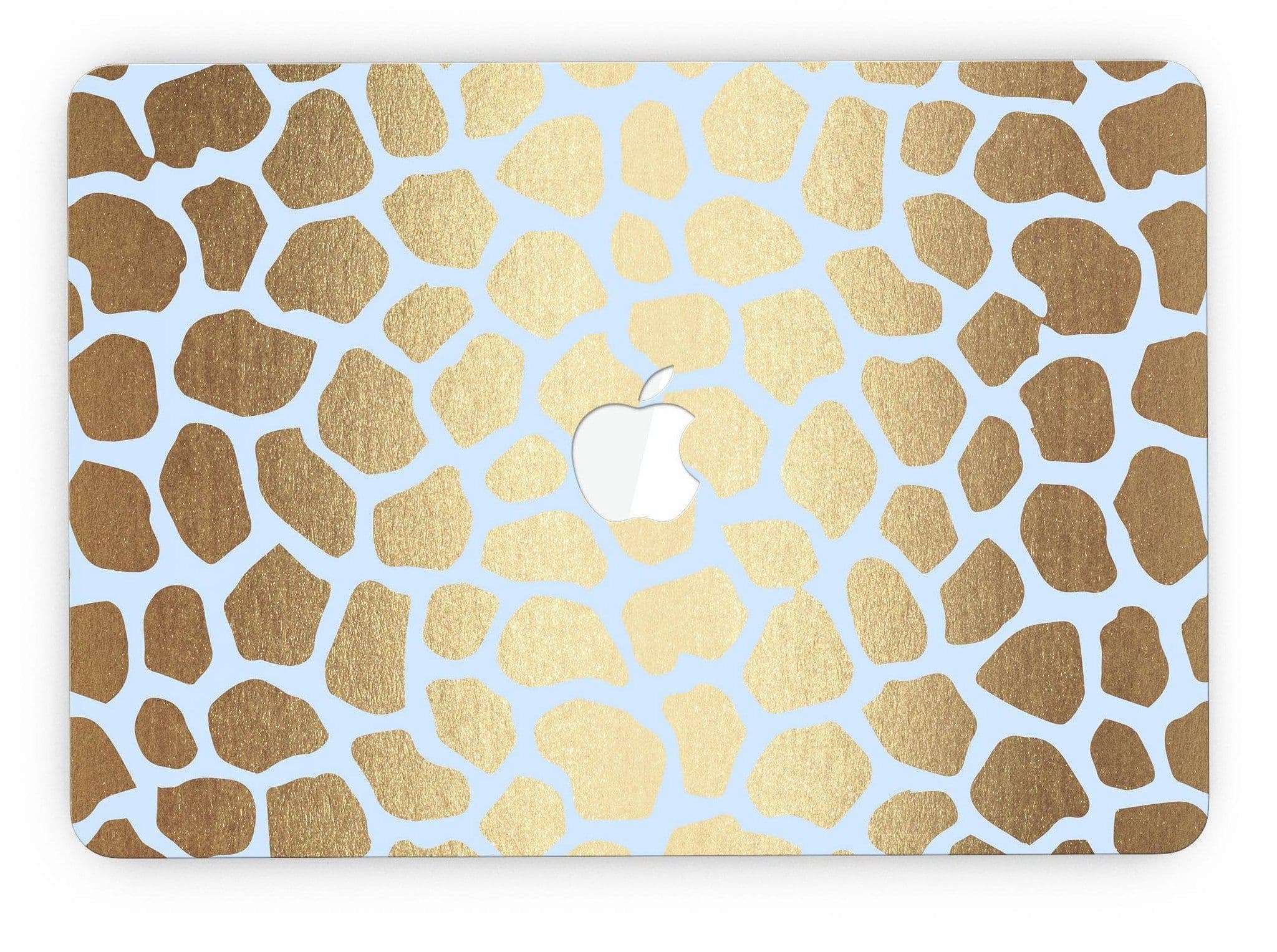 image-Gold Flaked Animal Light Blue 3 - MacBook Pro with Retina Display