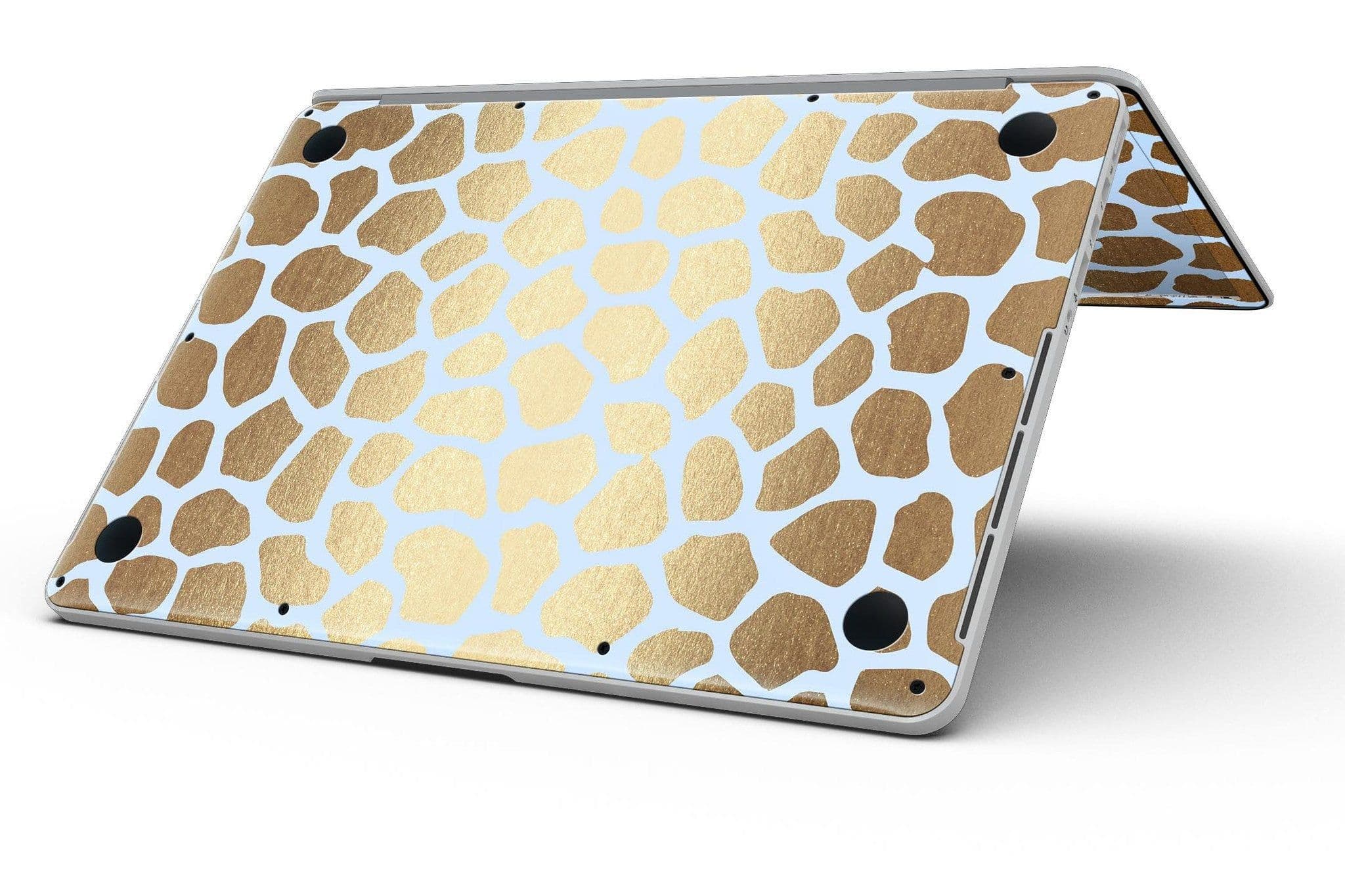 image-Gold Flaked Animal Light Blue 3 - MacBook Pro with Retina Display
