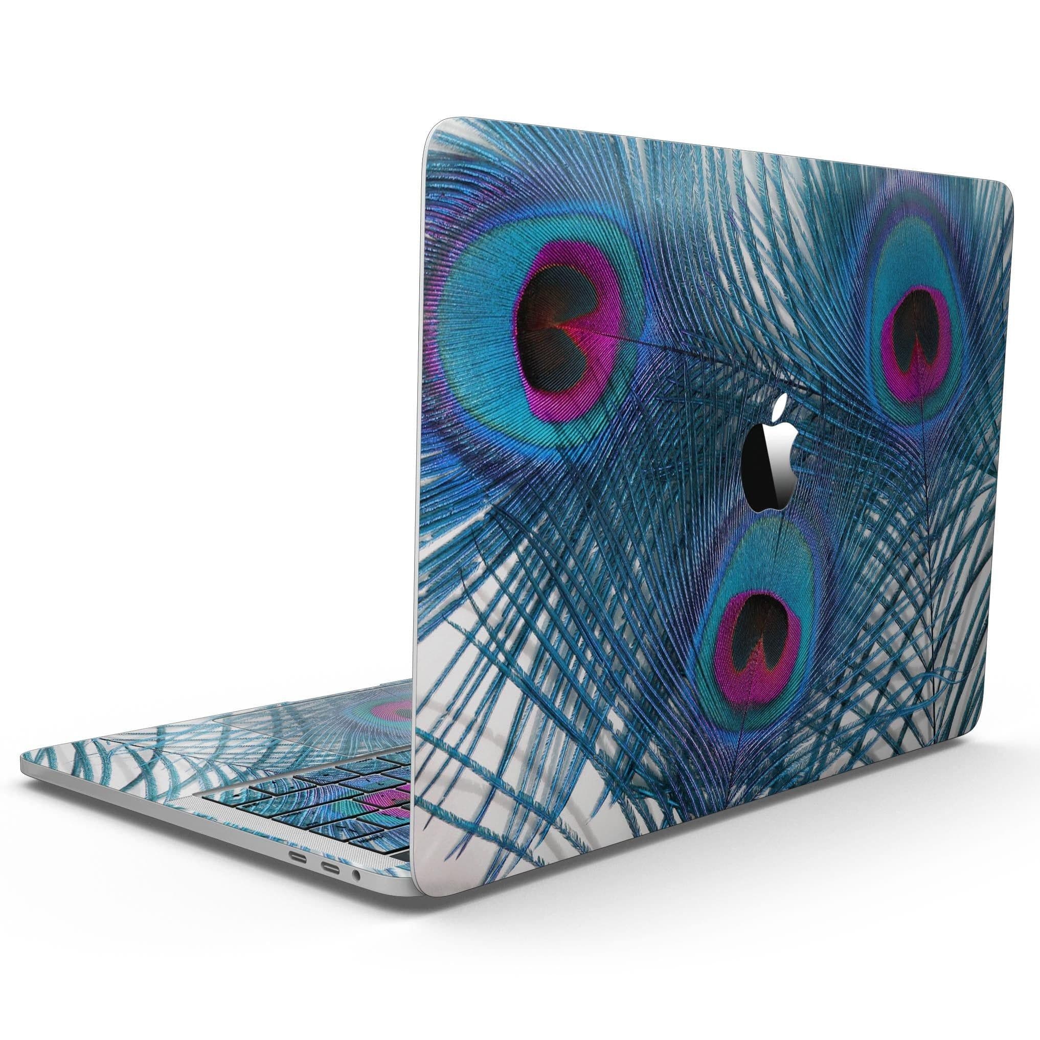 image-Blue Peacock - MacBook Pro with Touch Bar Skin Kit