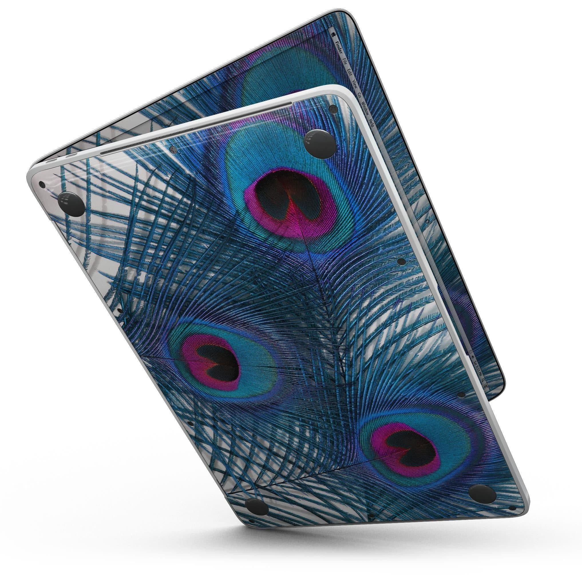 image-Blue Peacock - MacBook Pro with Touch Bar Skin Kit