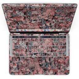 image-Abstract Wet Paint Pale Pink - MacBook Pro with Touch Bar Skin Kit