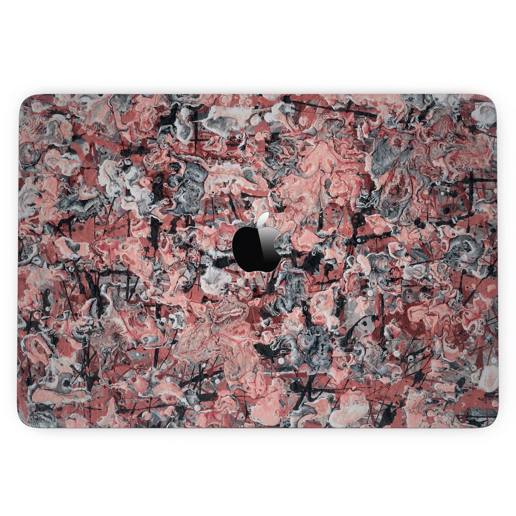 image-Abstract Wet Paint Pale Pink - MacBook Pro with Touch Bar Skin Kit