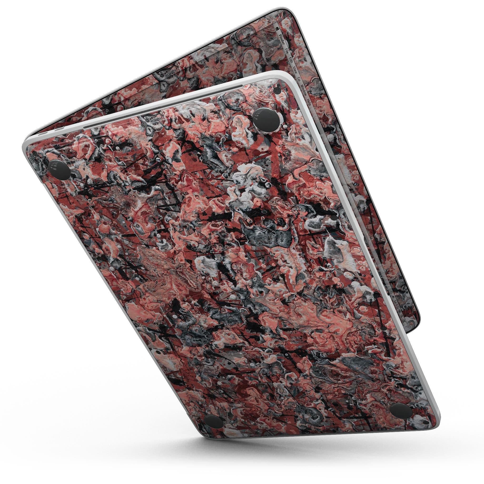 image-Abstract Wet Paint Pale Pink - MacBook Pro with Touch Bar Skin Kit