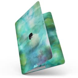 image-Green 979 Absorbed Watercolor Texture - MacBook Pro with Touch Bar