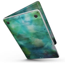 image-Green 979 Absorbed Watercolor Texture - MacBook Pro with Touch Bar