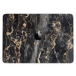 image-Black and Gold Marble Surface - MacBook Pro with Touch Bar Skin Kit