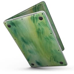 image-Green 321 Absorbed Watercolor Texture - MacBook Pro with Touch Bar