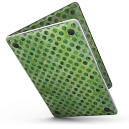 image-Green Halloween Watercolor Dots - MacBook Pro with Touch Bar Skin Kit