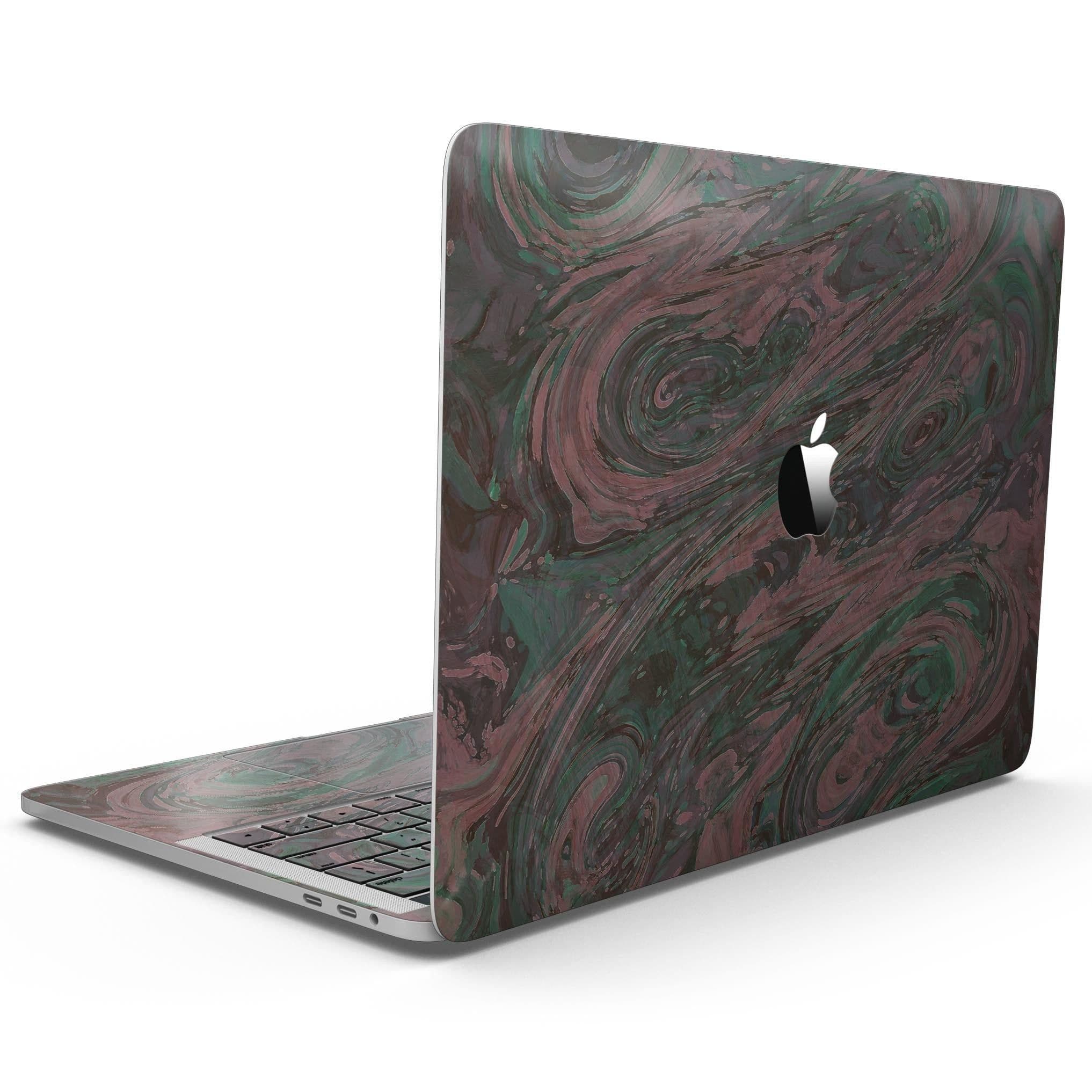 image-Green Slate Marble Surface V46 - MacBook Pro with Touch Bar Skin Kit