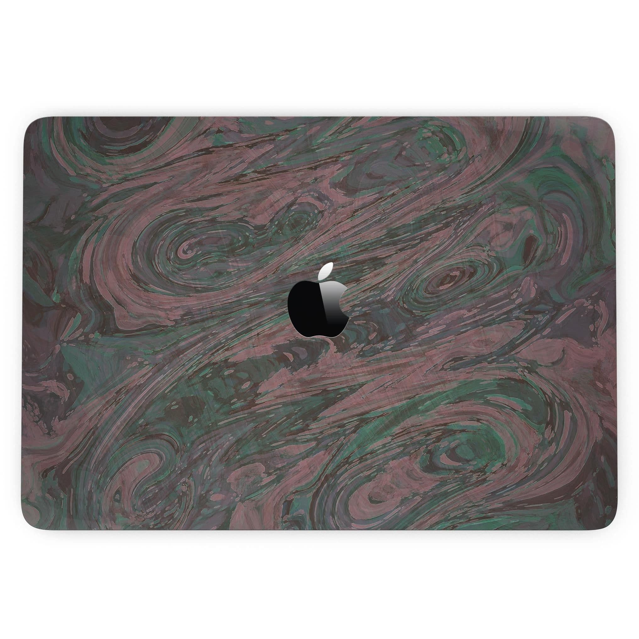 image-Green Slate Marble Surface V46 - MacBook Pro with Touch Bar Skin Kit