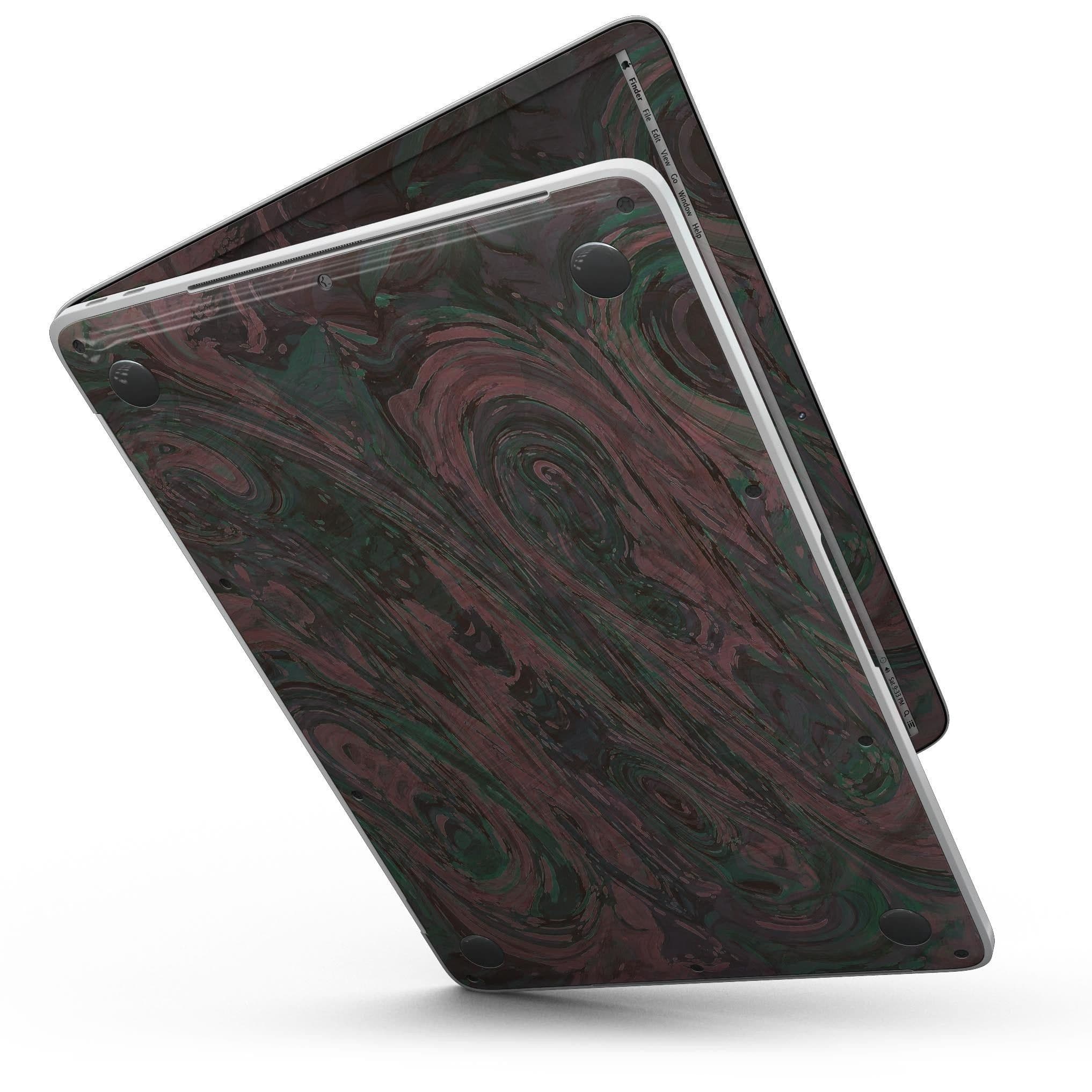 image-Green Slate Marble Surface V46 - MacBook Pro with Touch Bar Skin Kit