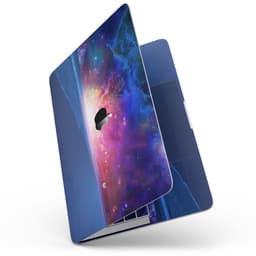 image-Galaxy Explosion over Calm Sea Shore - MacBook Pro with Touch Bar Skin
