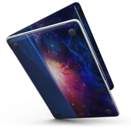 image-Galaxy Explosion over Calm Sea Shore - MacBook Pro with Touch Bar Skin