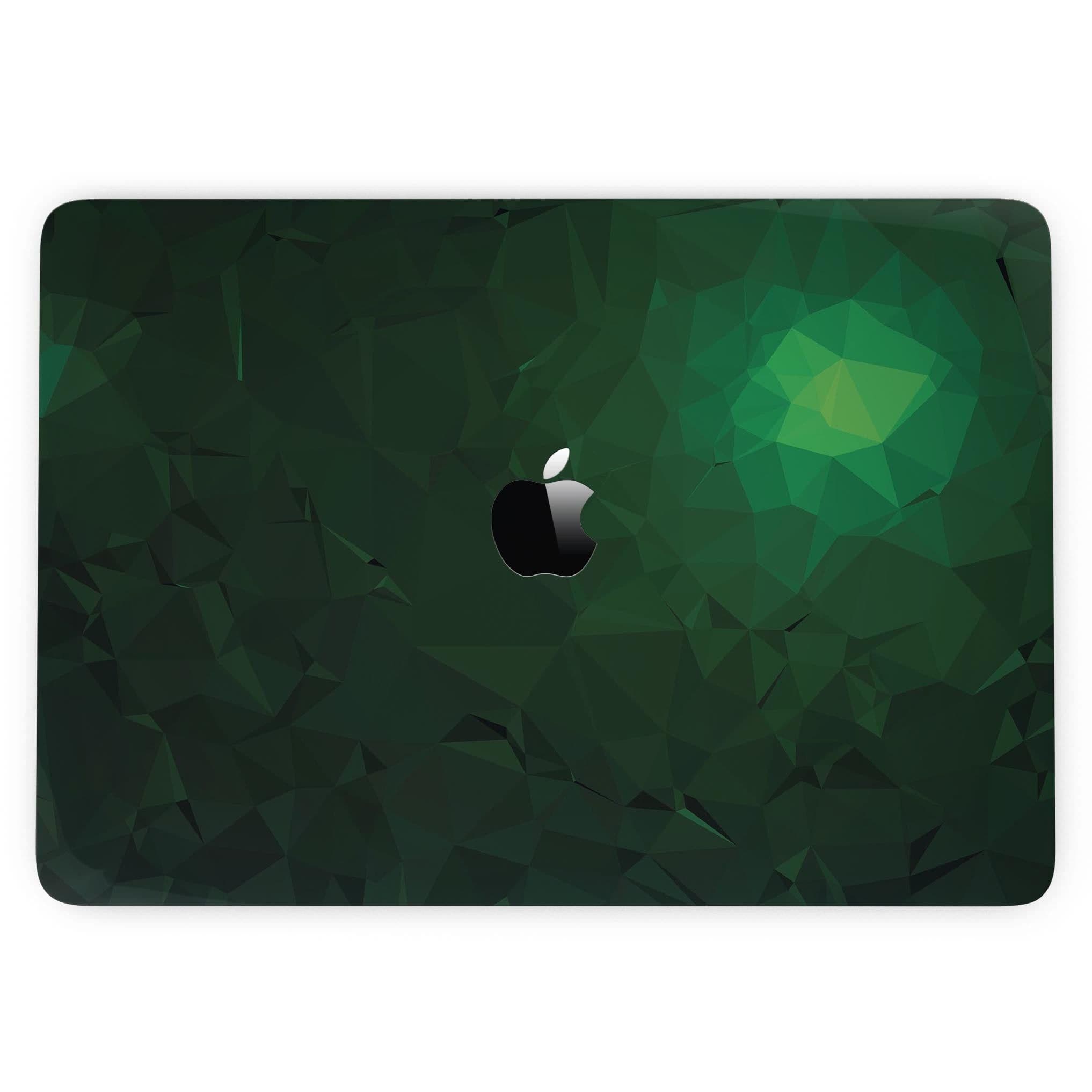 image-Abstract Green Geometric Shapes - MacBook Pro with Touch Bar Skin Kit