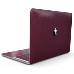 image-50 Shades of Burgandy Micro Hearts - MacBook Pro with Touch Bar Skin