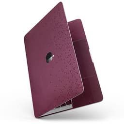image-50 Shades of Burgandy Micro Hearts - MacBook Pro with Touch Bar Skin