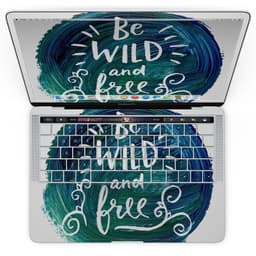 image-Be Wild and Free - MacBook Pro with Touch Bar Skin Kit