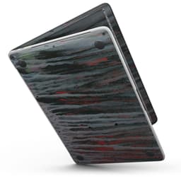 image-Abstract Wet Paint Smoke Red - MacBook Pro with Touch Bar Skin Kit