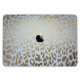 image-Gold Flaked Animal Light Blue 2 - MacBook Pro with Touch Bar Skin Kit