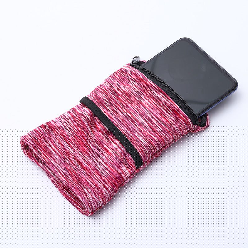 image-Mei Huichen Arm Bag - Running Sports Wrist Bag Black