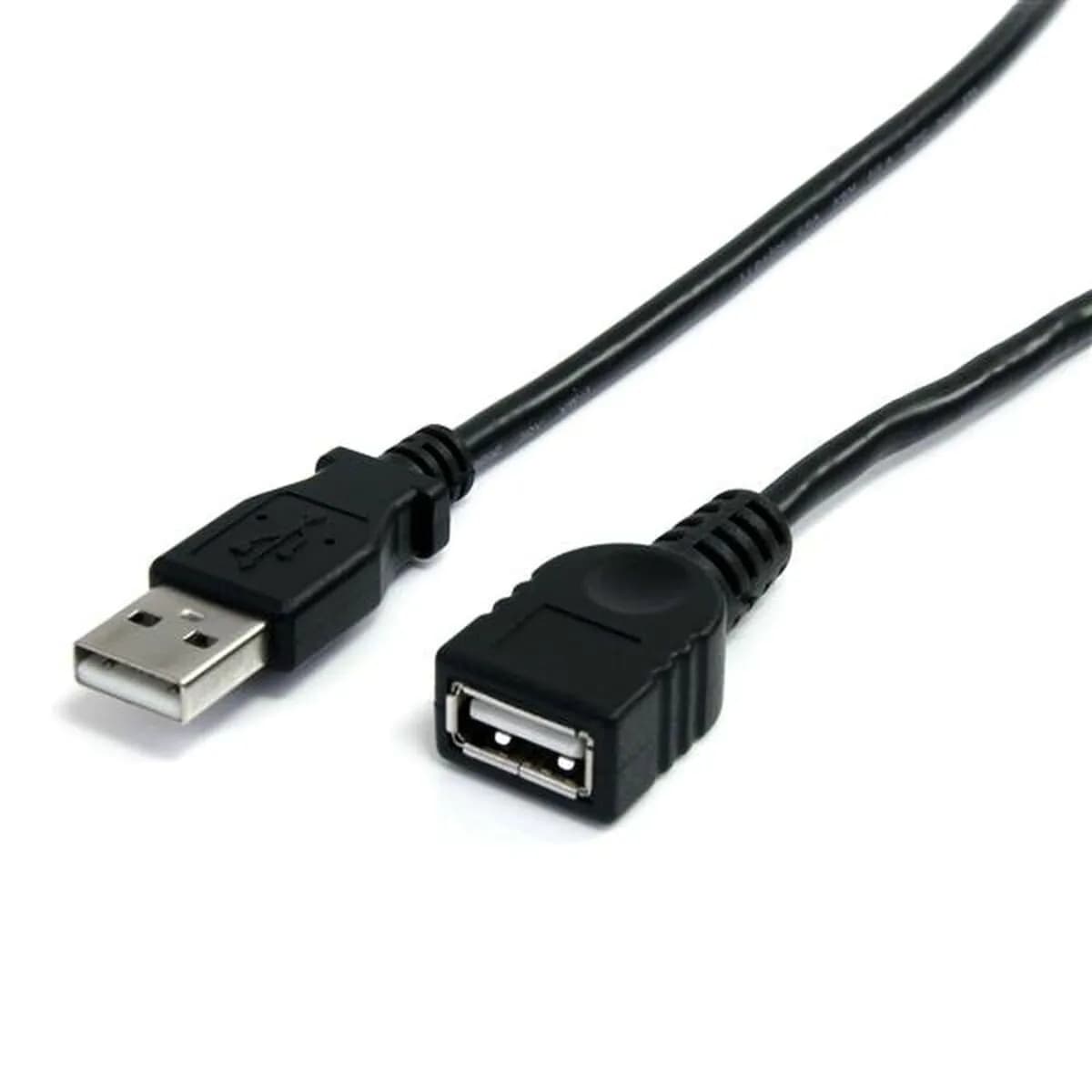 image-USB Cable Startech USBEXTAA10BK Black 3 m
