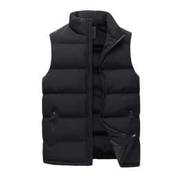 image-Men's Padded Vest - Dark Blue Slim Fit 5XL