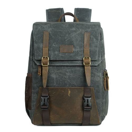 image-High Quality Breathable Waterproof Canvas Camera Backpack