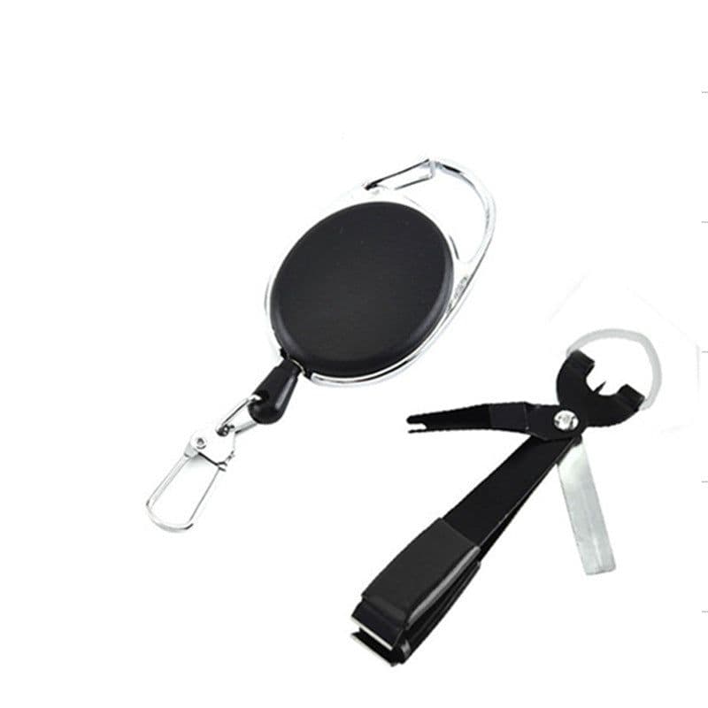 image-Outdoor Fishing Pliers - Stainless Steel Fishing Tools, 3-in-1 Line Scissors