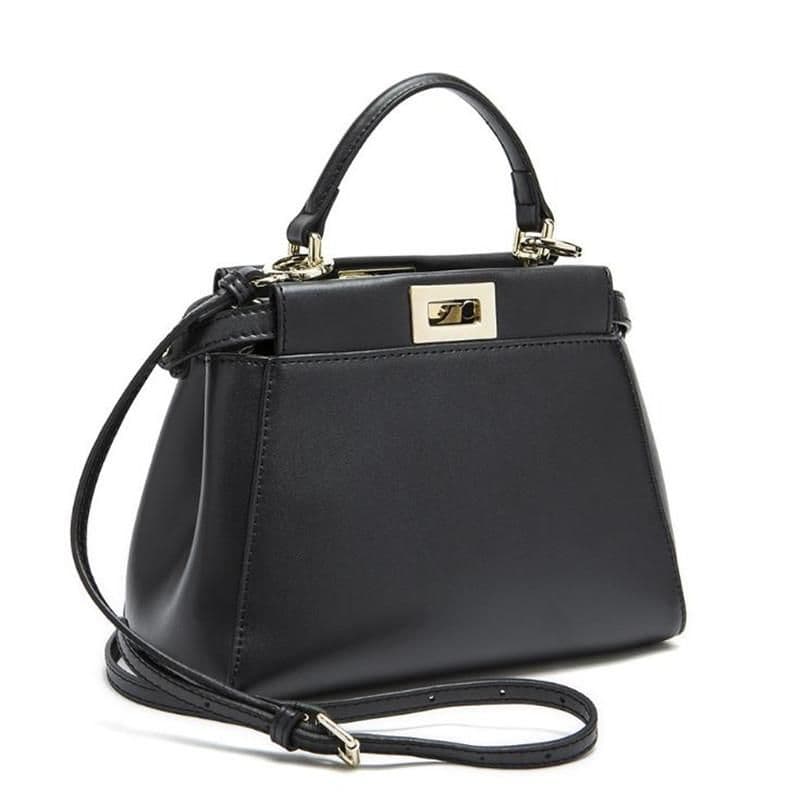 image-High Quality Cowhide Messenger Bag For Women