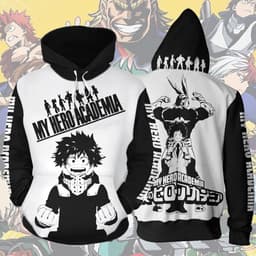 image-My Hero Academia Midoriya Izuku Hoodie 3D Print