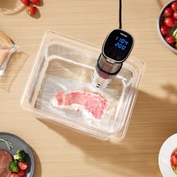 image-Vevor 1100W WiFi Sous Vide Precision Cooker Stainless Steel