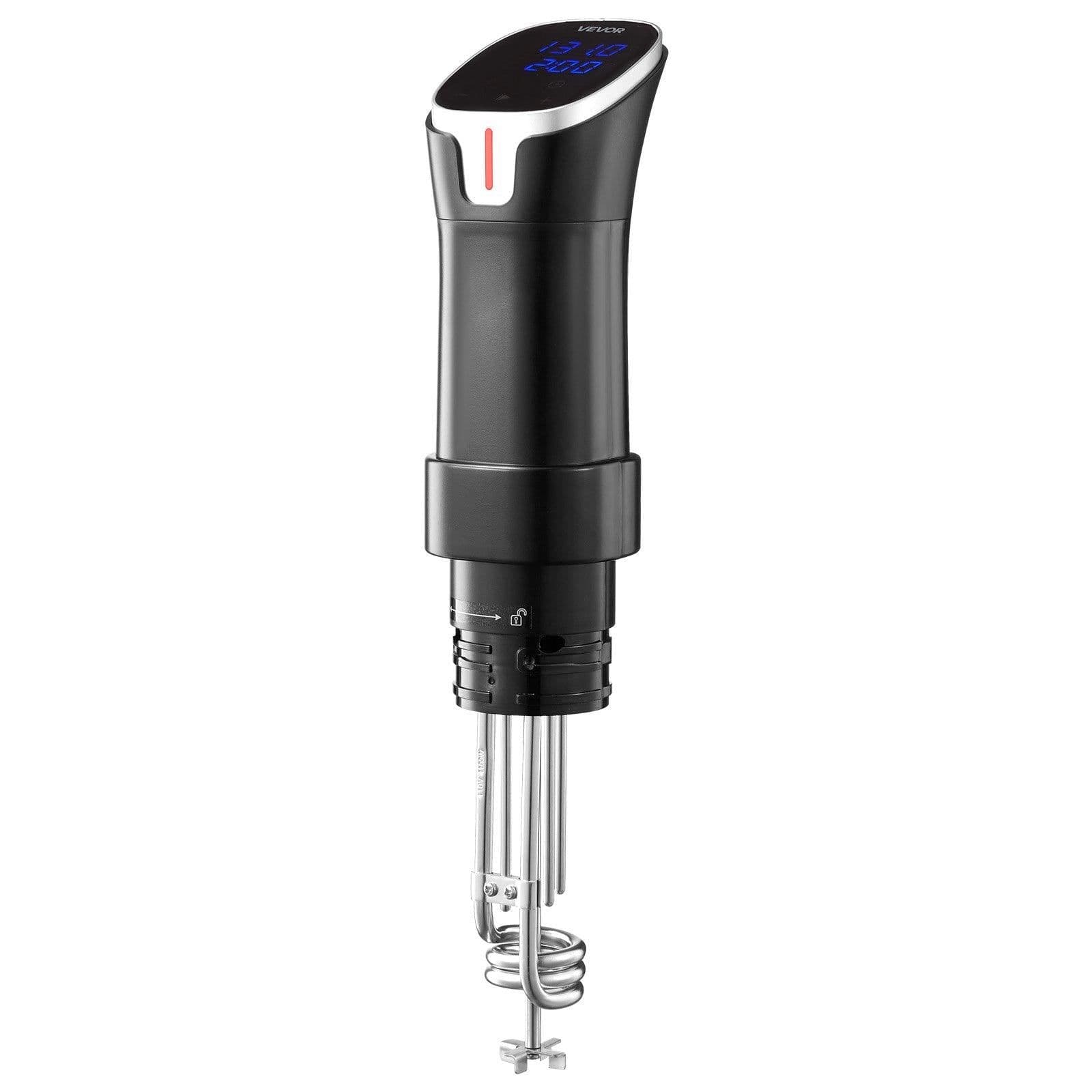 image-Vevor 1100W WiFi Sous Vide Precision Cooker Stainless Steel