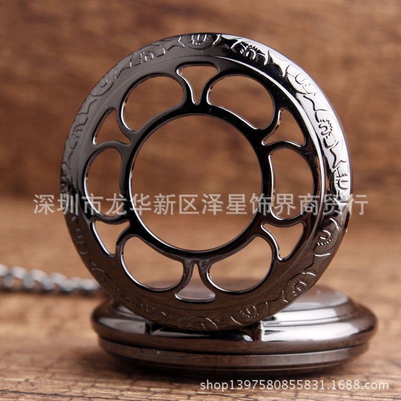 image-Pocket Watch Mechanical Gold Round 31mm