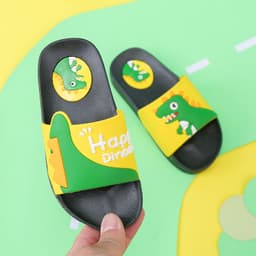 image-Kids' Summer Slippers - Spider-Man Brown, Size 40, Non-Slip, Cartoon