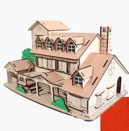 image-Decoration wooden puzzle