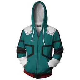 image-My Hero Academia Midoriya 3D Hooded Sweatshirt