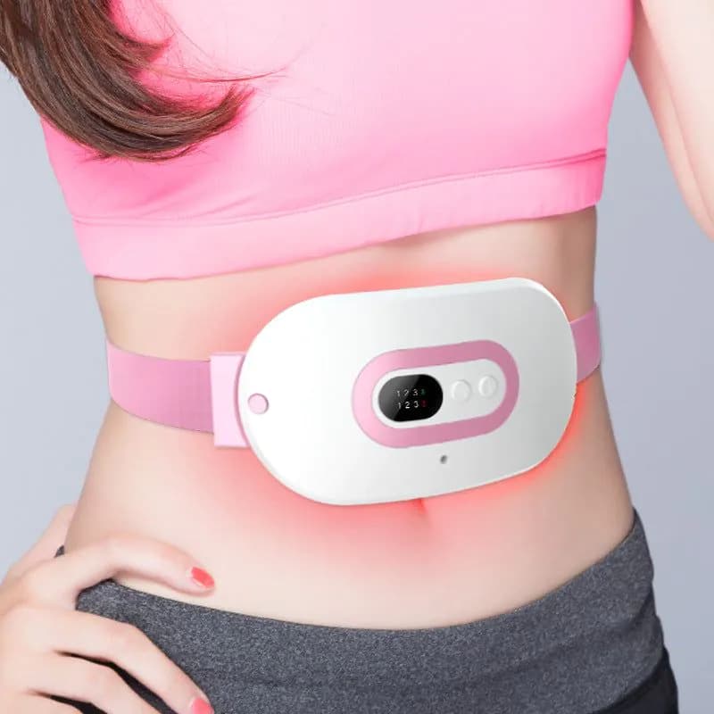 image-Nuan Gong belt girl's aunt artifact heat preservation warm compress vibration warm palace treasure charging heating dysmenorrhea gift