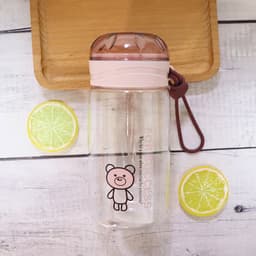image-Korean Style Plastic Cup Summer Cute Female Water Cup